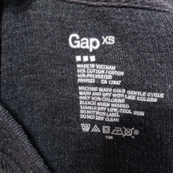 GAP GREY LONG SLEEVE CREW NECK SWEATER MENS SIZE XS - Picture 6 of 6